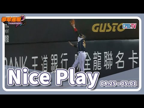 #NicePlay - 與隊友完成精采美技的默契大考驗！ 都在本週的棒球週報！｜【#棒球週報】 - 20240505