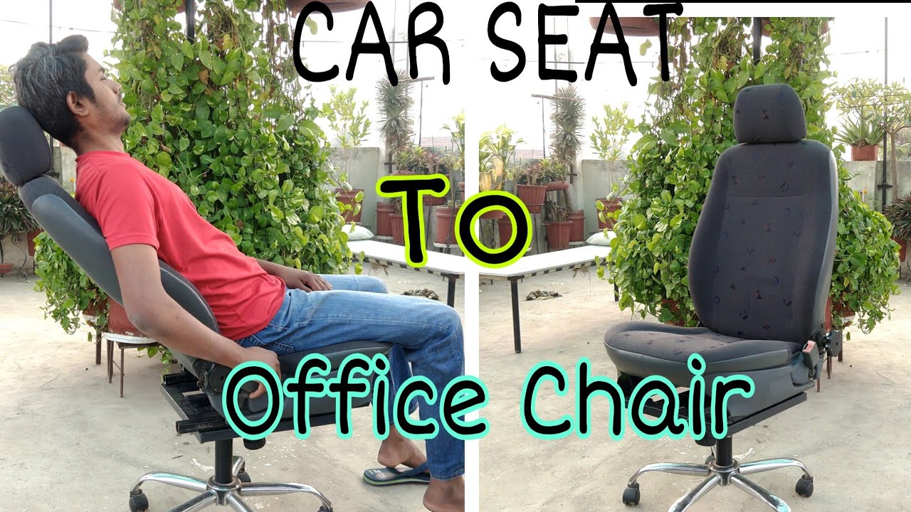 Office chairs made of car seats