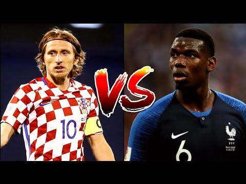 Paul pogba vs Luka modriç 2018- Battle of midfield||Fifa World Cup 2018