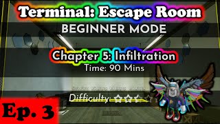 SUS VENTING? Terminal: Escape Room - Chapter 5 - Infiltration - Beginner - Part 3