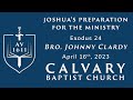Joshua's Preparation for the Ministry