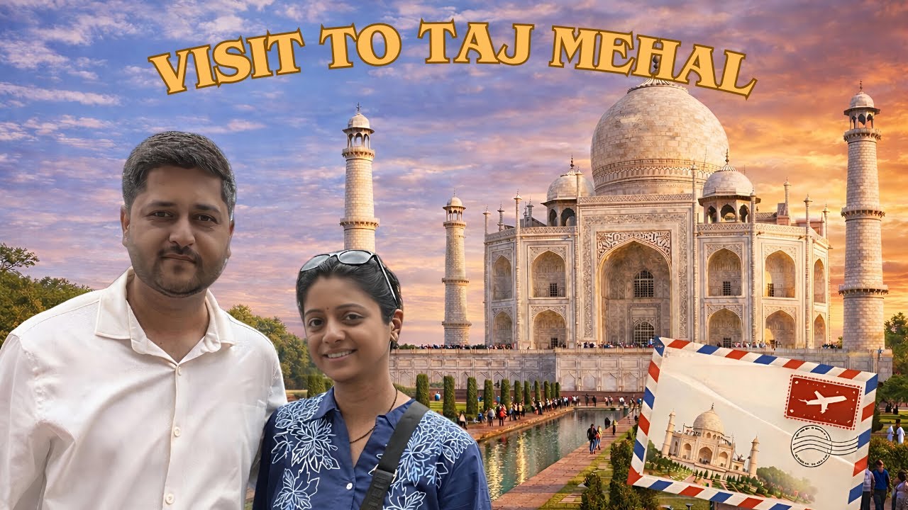 Vrindavan to Agra Vlog | From Divine Temples to the Taj Mahal 🛕✨