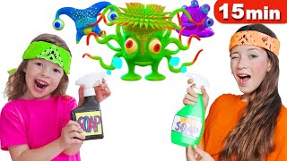 Wash Your Hands story + Collection of Stories for kids by Kids Music Land