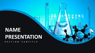 Lab Report Scientific PowerPoint Template for Presentation | Best Diagrams for Research Data