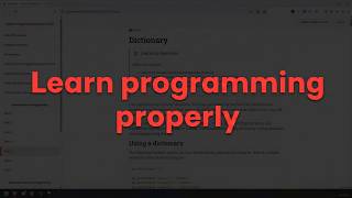 How to properly learn programming