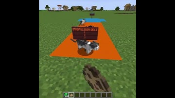 Portal 2 Gels in Vanilla Minecraft