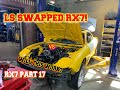 Rebuilding A Wrecked LS swapped Mazda RX7 FD [part 17]