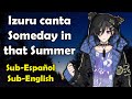 Kanade Izuru canta Someday in that Summer - Luna [Sub-Español/English] [Holostars] [VTuber]