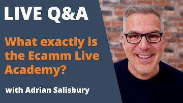 What Is The Ecamm Live Academy?