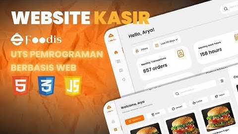 Foodis – Website Kasir | UTS Pemrograman Berbasis Web