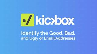 Kickbox Email Verification