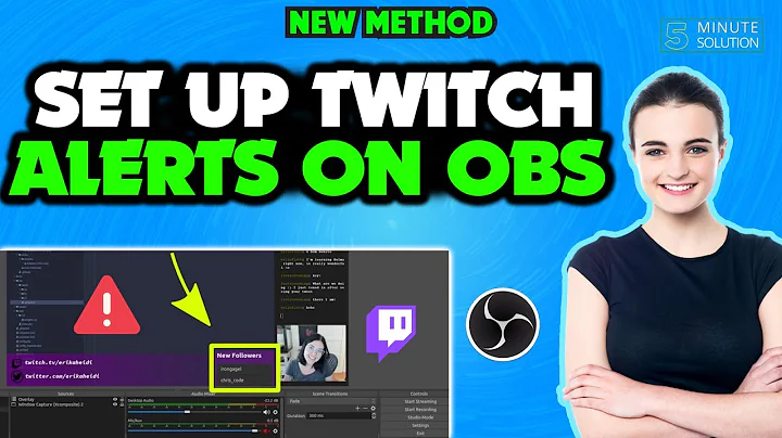 How to set up twitch alerts on obs 2024