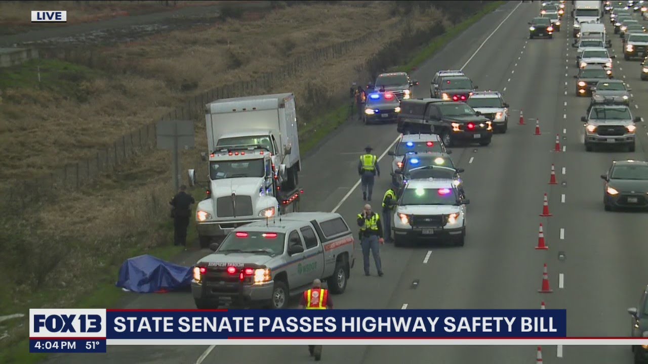 State Senate passes highway safety bill | FOX 13 Seattle - YouTube