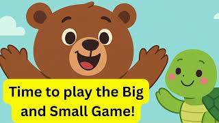 Let's learn Big & Small || preschool learning