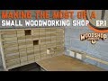 Screw And Parts Organizer And Storage DIY - Making The Most Of A Small Woodworking Shop Ep.1