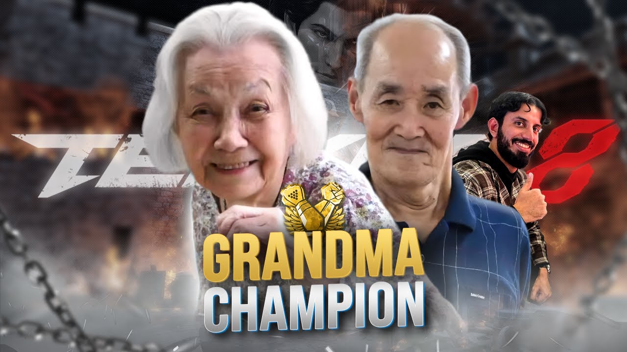 92 Year Old Grandma Wins A TEKKEN 8 Tournament?