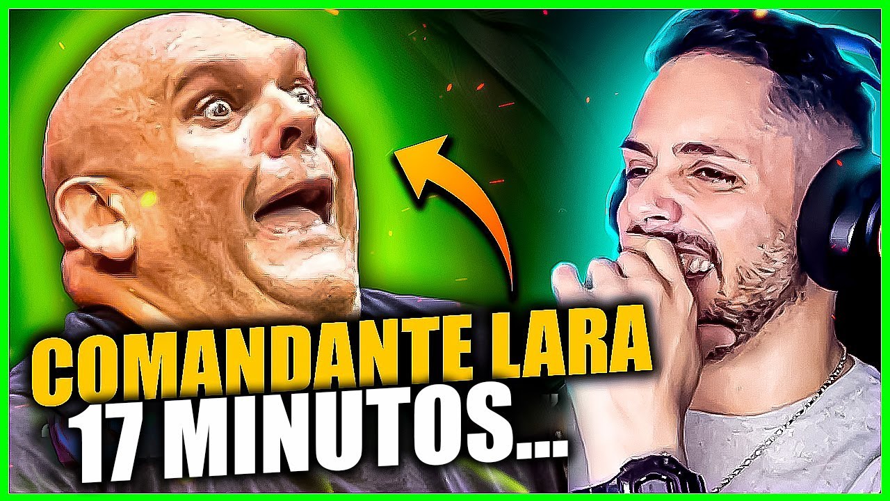 17 Minutos *solo de COMANDANTE LARA* (Luis Lara)-Te reto a no reirte! | Reacción Javier M