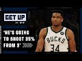 Giannis is going to shoot 35% from 3 - Doris Burke is confident in Antetokounmpo's jumpshot | Get Up