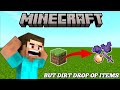 Minecraft but dirt drop op items||Minecraft but dirt drop op items gameplay in hindi