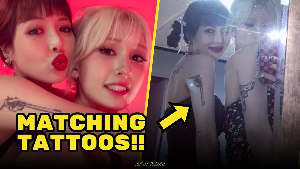 HyunA and Somi's Matching Tattoos Take Social Media By Storm! kpop