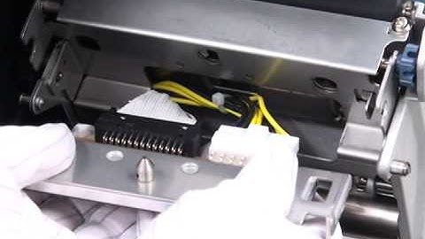 How to replace printhead for CLNX Series