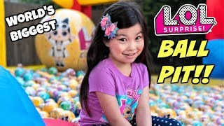 Our 2Nd Lol Surprise Ball Pit All Series 3 2 1 Pets D Balls Found Giant Lol Confetti Pop
