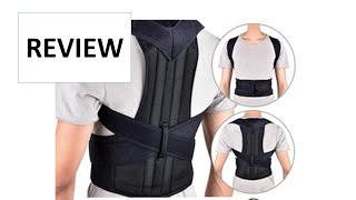 Back Support Body Posture Belt from LAZADA (Review)