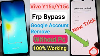 Vivo Y15c\/Y15s V2147 Frp Bypass Without Pc l Vivo Y15c Google Account Remove l 100% Working