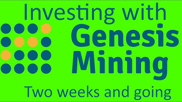 Interest Earned in Genesis Mining! August 2017 Bitcoin Investing