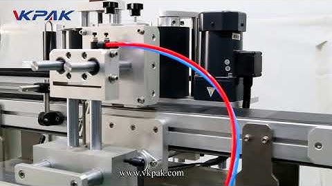 Tabletop Round Bottle Positioning Labeling Machine