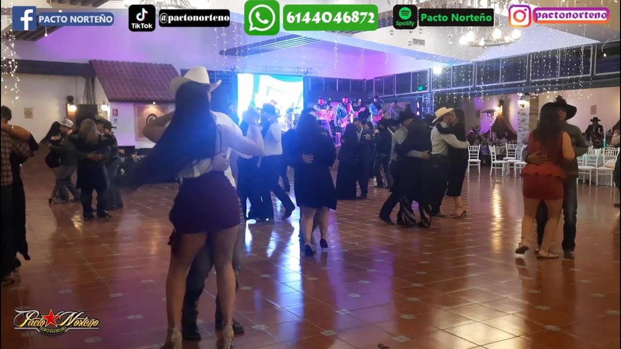 Bailando "El Chivo Pelón" con Pacto Norteño en vivo! Xv de Giselle Natalia en Trias (20 Dic 25)