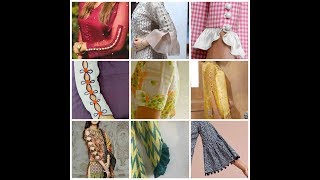 Trendy sleeves design for your Kurta, lehnga,saree blouses