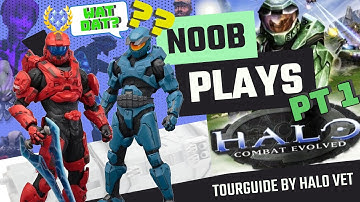 Noob Plays Halo: CE For The First Time | Guiding Matt Through Halo Part 1
