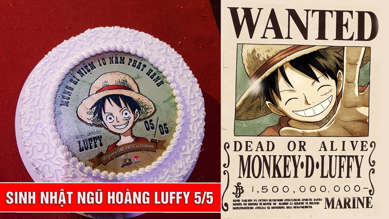 500 ảnh luffy sinh nhật với bánh kem đầy ấn tượng