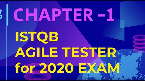ISTQB AGILE TESTER EXTENSION for 2020 EXAM ISTQB