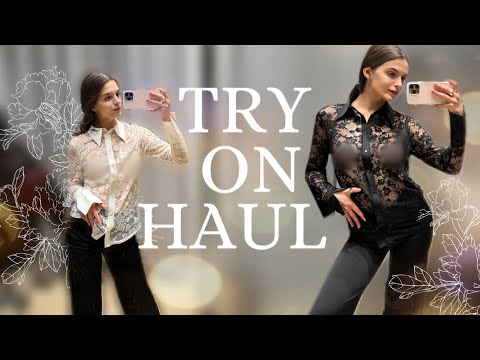 Transparent Try-on Haul with Emilia | See Through Haul