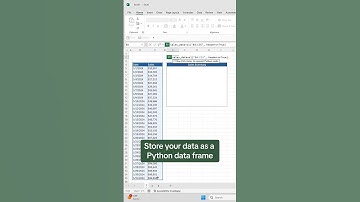 How to visualize data with Python in Excel  🤯 #excel #python #tutorial