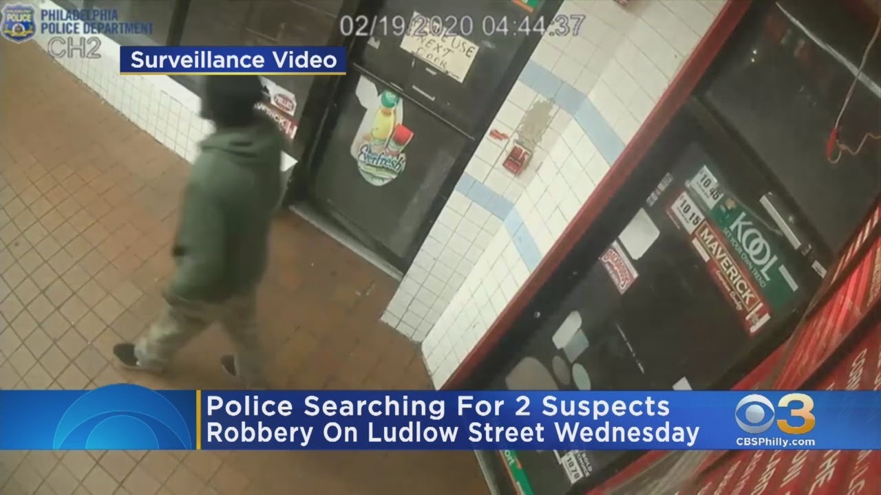 Police Searching For Two Suspects For Robbery On Ludlow Street - YouTube