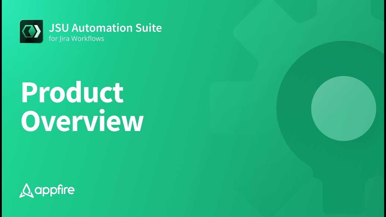 JSU Automation Suite for Jira Workflows YouTube