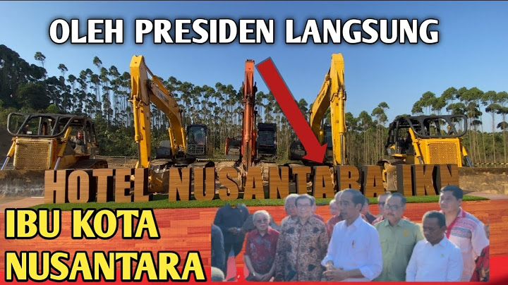 PERTAMA DI IKN GROUNDBREAKING OLEH PRESIDEN REPUBLIK INDONESIA TGL 21 SEPTEMBER 2023