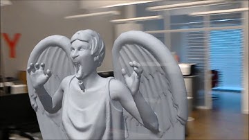HoloLens - Prototype - Weeping Angel from Doctor Who