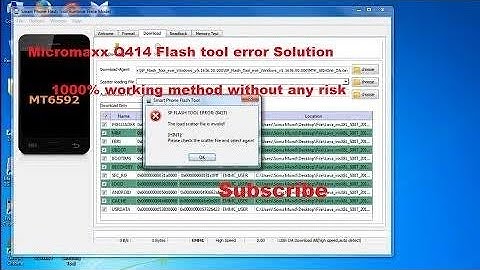 Micromax Q414 Invalid Scatter file 100% Solution
