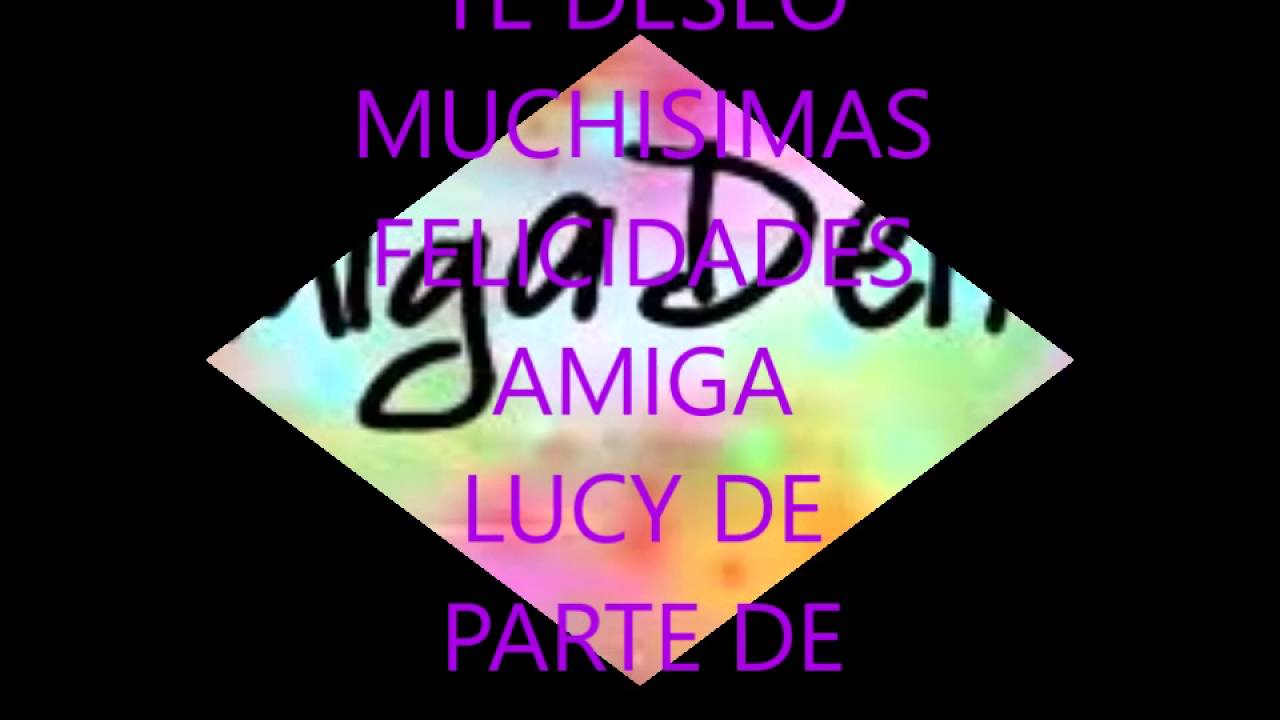 Feliz Cumpleaños Amiga Translation Feliz Cumpleaños Amiga Translation