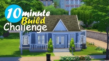 The Sims 4 | Build Challenge: 10 minute build challenge