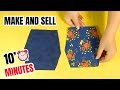 Sew in 10 minutes and sell | I can sew 50 pieces a day | Sewing tips and tricks