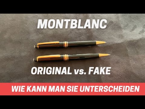 Montblanc Meisterstück Fälschung -Fake oder echt - original?  Tipps Fälschungen erkennen