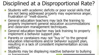 Part 2 - Disproportionality of Special Education Students in Student Discipline Matters (California)