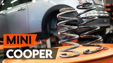Wie MINI COOPER 1 (R50, R53) Federn hinten wechseln [TUTORIAL AUTODOC]