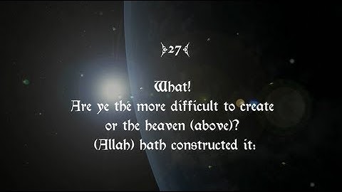 79 Surah An-Naziat سورة النازعات‎ ("Those Who Tear Out") by Abdul Basit Abdus Samad - Yusuf Ali