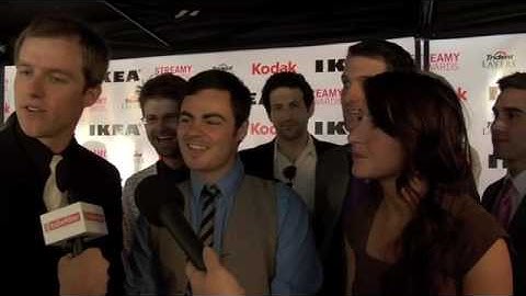 Tubefilter covers the 2010 Streamy Awards Red Carpet